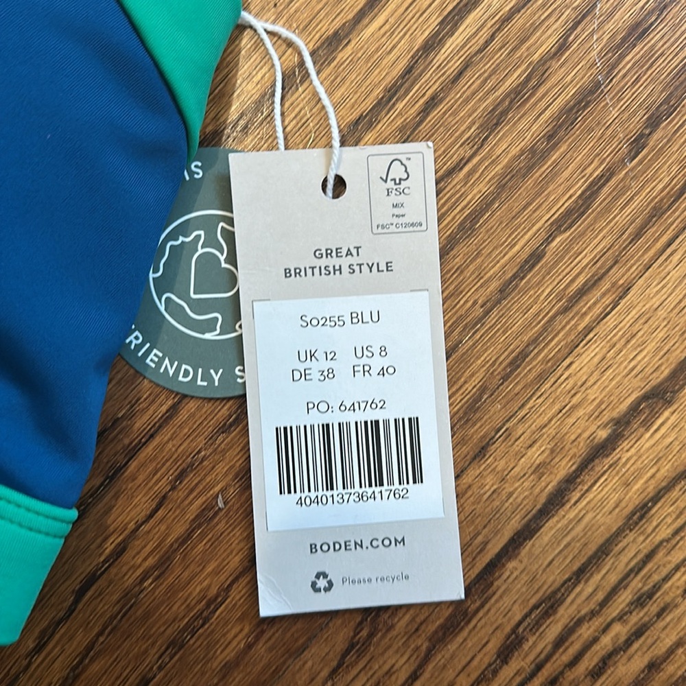 BODEN đź‘™Ithaca Halter Bikini Top - Picture 2 of 2